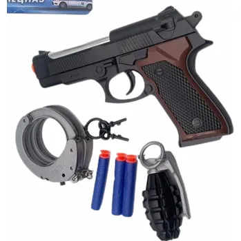 Dětská zbraň Policejní pistole s doplňky