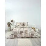 2P servis Ložní povlečení Anabel 140x200/90x70 cm Vzor lsk-112 Krep 100% Bavlna