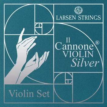 Housle Larsen Il Cannone violin Silver