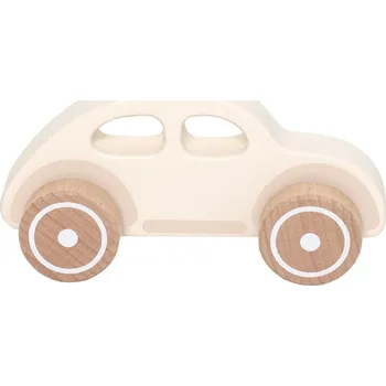 Dřevěná hračka Jabadabado Retro auto béžové