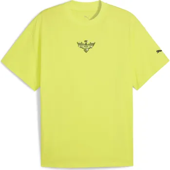 Pánské triko PUMA MELO ALWAYZ ON 1 TEE 63075504 LEMON SHERBERT XL