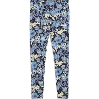 Dámské kalhoty Dámské legíny PUMA ESS NATURE 2 0 AOP LEGGINGS 68808034 COOL BLUE L