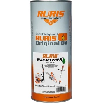 Motorový olej RURIS Motorový olej Enduro 2HPX 1000 ml