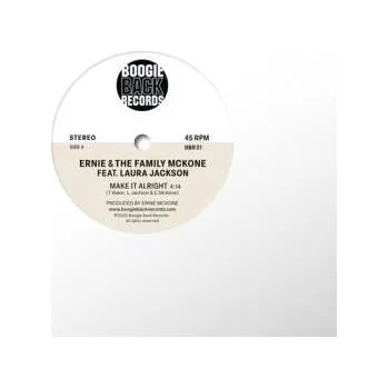 Zahraniční hudba SP Laura Jackson: Make It Alright CLR | LTD 2025 Creamy Coloured Vinyl Limited Edition