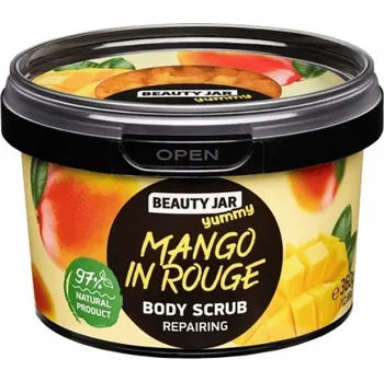 Tělový peeling Beauty Jar Tělový peeling Mango in Rouge 360g