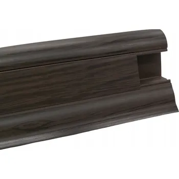 soklová lišta Lišta 2500x50x25 mm Lišta PVC obvodová SLK50 W476 Wenge