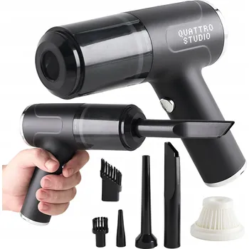 Vysavač Ruční Vysavač Quattro, bezdrátový Vysavač do auta, 3000 Pa, černý