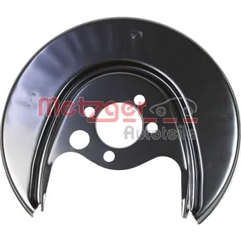 Brzdový kotouč Ochranný plech proti rozstřikování, brzdový kotouč METZGER 6115217