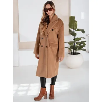 Dámský kabát Dámský kabát DSTREET KARAMELOVÁ XL