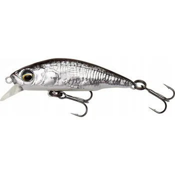 Umělá nástraha Savage Gear 3D Sticklebait Twitch Sinking Black Silver - 6,5 cm 9,4 g