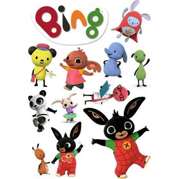 Přisada na vaření a pečení Zajíček BING č.6 - jedlý papír - Úprava na přání +20 Kč / Jedlý papír / Bez decor gelu