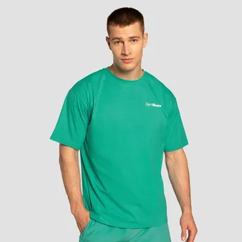Pánské tričko GymBeam Limitless Oversized T-Shirt Lagoon XXXL modrá