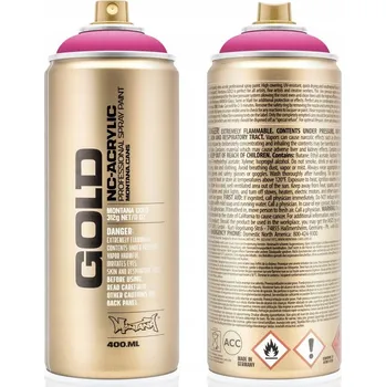 Barva ve spreji Montana GOLD akrylový lak sprej 400ML G-3130 Pink Pink
