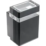 Zahradní nástěnné svítidlo GTV černé GU10 50 W