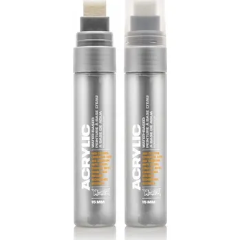 Akrylový fix, permanentní, stříbrný Montana 1 ks