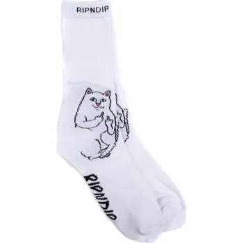 Pánské ponožky Ponožky Ripndip Lord Nermal White
