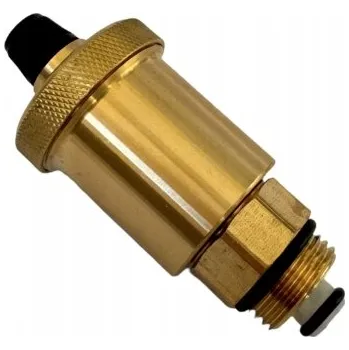 Ventil Automatický odvzdušňovací ventil 1/2 palce mosazný s uzavíracím ventilem