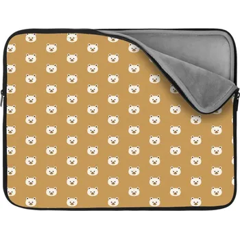 pouzdro na notebook Sablio Obal na notebook Roztomilí medvídci - 17"