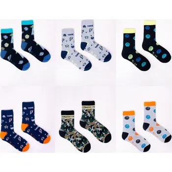 Dětské ponožky vzorované chlapecké SKA0006B 27-30 Mix barev