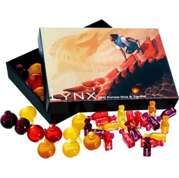 Příslušenství k deskovým hrám imago Sada žetonů a kostek pro RPG - Léčivé lektvary