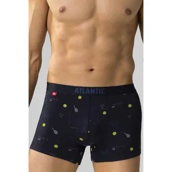 Boxerky 3PACK boxerky Atlantic 3MH-050 - tenis Tmavě modrá M