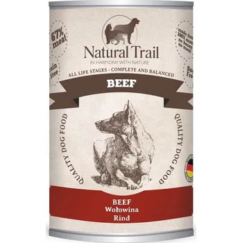 Krmivo pro psa Mokré krmivo Natural Trail krmivo 0,4 kg