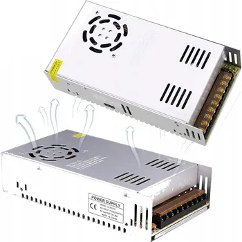 IP kamera MODULÁRNÍ NAPÁJECÍ ZDROJ PRO LED CCTV 12V 360W 30A PRŮMYSLOVÝ