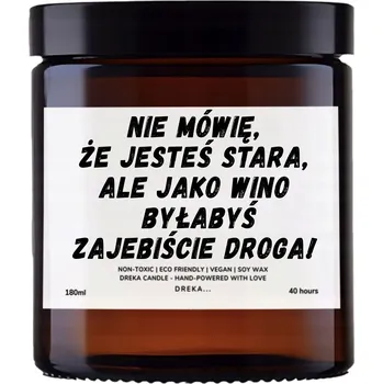 Svíčka Sójová vonná svíčka Dreka 1 ks