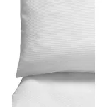 2P Servis Ložní povlečení Valeria 140x200/90x70 cm bílá Atlasgrádl 100% Bavlna
