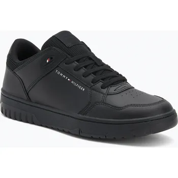 Pánská obuv Pánské boty Tommy Hilfiger Basket Core Lite Lth Mix black