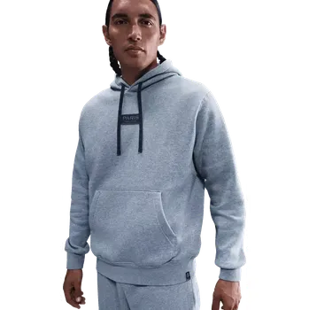 Pánská mikina Pánská mikina s kapucí Nike PSG 25/26 Club šedá