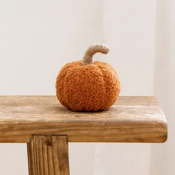 Vánoční dekorace BOLTZE Chumláččí dýně Cica oranž