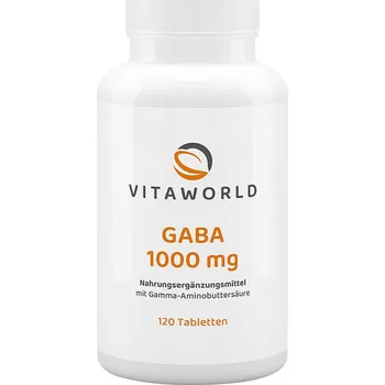 Fitness strava Vitaworld GABA 1000 mg 120 tablet