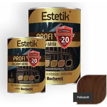 barva a nátěr na dřevo Bochemit Estetik Profi 20+ 3 l Materiál dřeva: Bílá