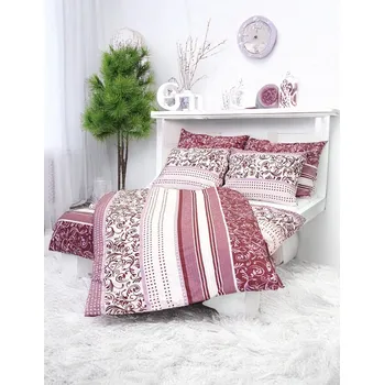 Povlečení 2P servis Ložní povlečení Debora 140x200/90x70 cm Vzor lsk-94 Krep 100% Bavlna