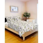 2P servis Ložní povlečení Bianca 140x200/90x70 cm Vzor lsk-57 Krep 100% Bavlna