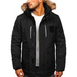 PÁNSKÁ ZIMNÍ BUNDA PARKA ČERNÁ 1827 DENLEY_2XL