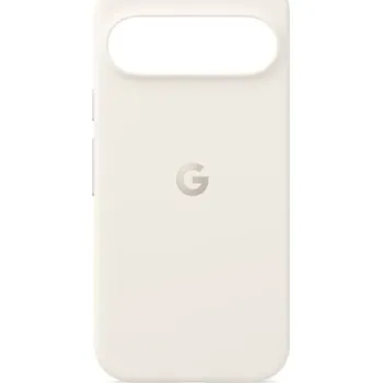 Pouzdro na mobilní telefon Originální silikonové pouzdro na Google Pixel 9/9 Pro Barva: Porcelánová