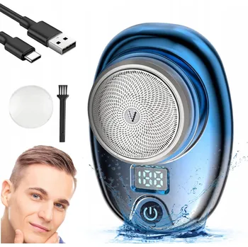 Holicí strojek MINI ELEKTRICKÝ HOLICÍ STROJEK + ČISTICÍ KARTÁČEK