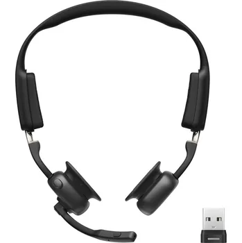 Sluchátka SHOKZ C610-AA-BK sluchátka / náhlavní souprava Sluchátka s mikrofonem Bezdrátový Za ucho Kancelář / call centrum USB Typ-A Bluetooth Černá
