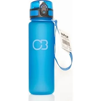 Láhev LAHEV NA PITÍ TURISTICKÁ SPORTOVNÍ TRITAN 500ML MODRÁ BPA FREE