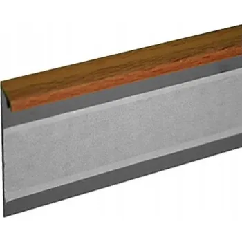 soklová lišta Lišta 2500x55x10 mm Kobercová (soklová) lišta TL55 57 buk 250 cm
