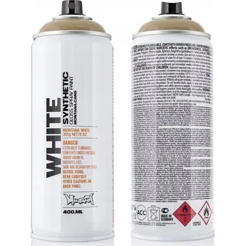 Barva ve spreji Montana White sprej 400ML BÍLÁ-8020 Rattle Snake