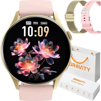 Chytré hodinky Chytré Hodinky Gravity GT11-3 zlaté