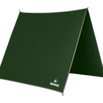 Krycí plachta Liber Montis Víceúčelová outdoorová plachta Velum s očky, Army Green