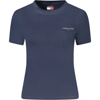 Dámské tričko Tommy Jeans DW0DW21164 Dámské tričko navy XL