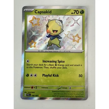 Karetní hra Pokémon PAF 106/091 Capsakid - Paldean Fates