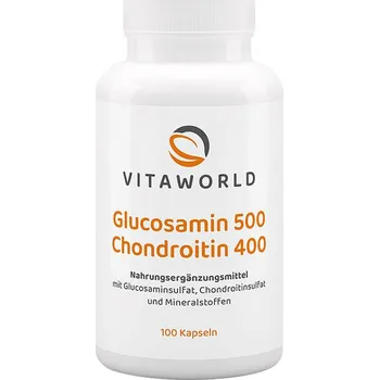 Kloubní výživa Vitaworld Glucosamine 500 + Chondroitin 400 100 kapslí