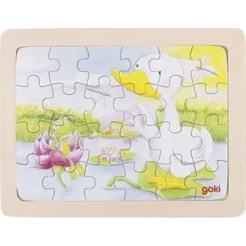 Puzzle GOKI Dřevěné puzzle Kačenka (57807)