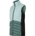 Dámská prošívaná vesta Regatta LEEDRE HYBRID B/W green haze - Zelená, S(36)